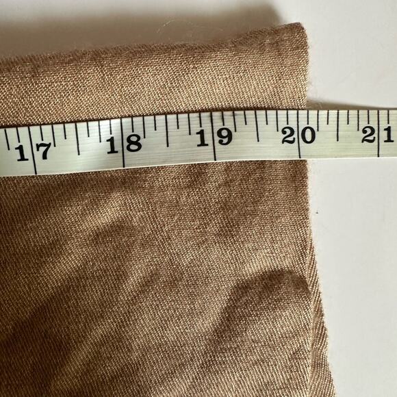 💥KENNETH COLE Cashmere Silk Fringe Tassel Scarf Women’s One Size Camel Tan color - Picture 5 of 11